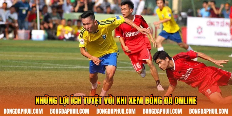 Những lợi ích tuyệt vời khi xem bóng đá online