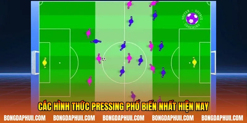 Các hình thức pressing phổ biến nhất hiện nay