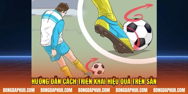 Hướng dẫn cách triển khai hiệu quả trên sân