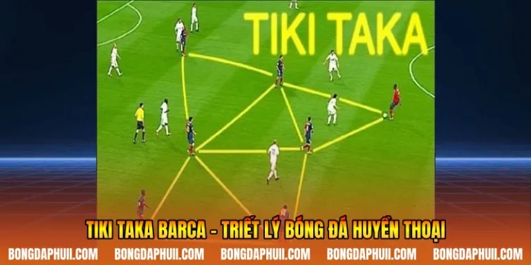 Tiki Taka Barca - Triết Lý Bóng Đá Huyền Thoại