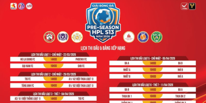 Lịch Thi Đấu HPL-S13